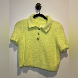 Maeve Soft Lime Sweater